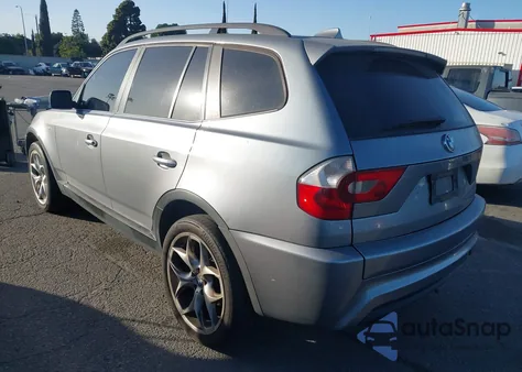 2006 BMW X3 3.0I from USA, damaged, VIN WBXPA93486WD25568